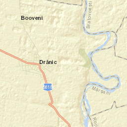 Comuna Drãnic Street Map
