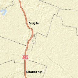 Comuna Rojişte Street Map