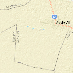 Comuna Apele Vii Street Map