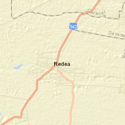 Comuna Redea Street Map
