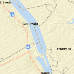 Comuna Băbiciu Street Map