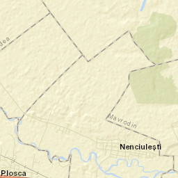 Comuna Nenciuleşti Street Map