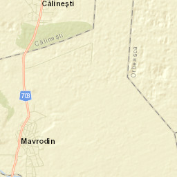 Comuna Mavrodin Street Map