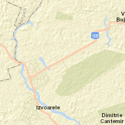 Izvoarele Street Map