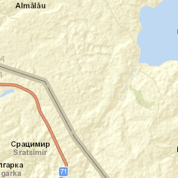 Comuna Ostrov Street Map