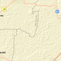 Comuna Bărăganu Street Map