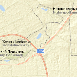 Podkumskiy Street Map