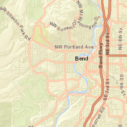 Bend Street Map
