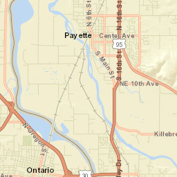 Ontario Street Map