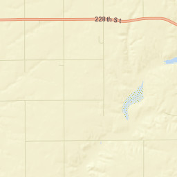 Jerauld County Street Map