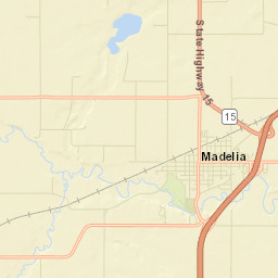 Madelia Street Map