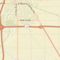Owatonna Street Map