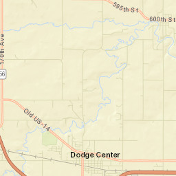 203 Central Avenue North Dodge Center MN Street Map