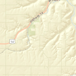 Winona County Street Map