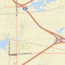 45 I-90 Tomah WI 54660 America Street Map