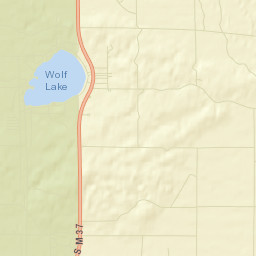 Lake County Street Map