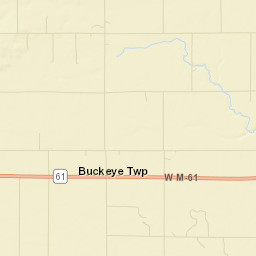 Gladwin County Street Map
