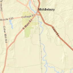 Middlebury (village) Street Map