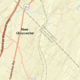 New Gloucester Street Map