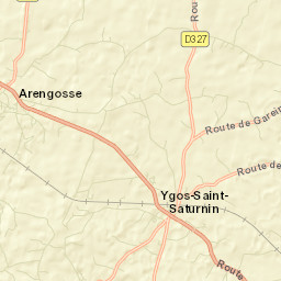 Landes Street Map