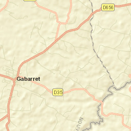 Gabarret Street Map