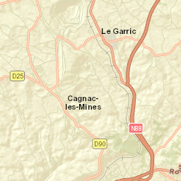 Le Garric Street Map