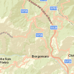 Borgomaro Street Map