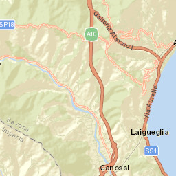 Villa Faraldi Street Map