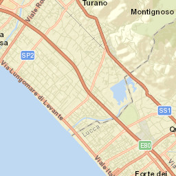 San Vito-Cerreto Street Map