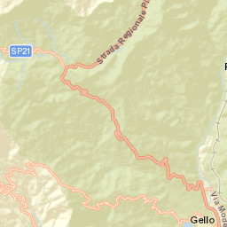Provincia di Pistoia Street Map