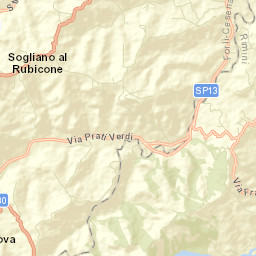 Torriana Street Map