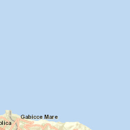 Gabicce Mare Street Map