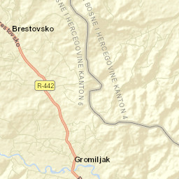 Gromiljak Street Map