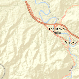 Visoko Street Map