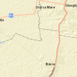 Comuna Giurgiţa Street Map