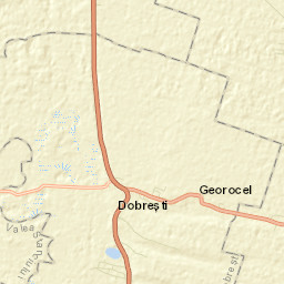 Comuna Dobreşti Street Map