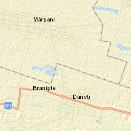 Comuna Dăneţi Street Map