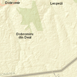 Comună Dobromir Street Map