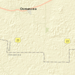 Comuna Mereni Street Map