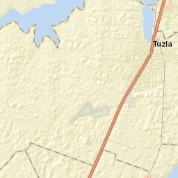 Comuna Tuzla Street Map