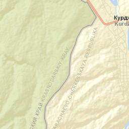 Kurdzhinovo Street Map