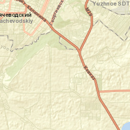Goryachevodskiy Street Map