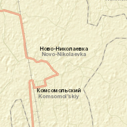 Komsomol’skiy Street Map