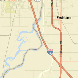 Devo Bridge, Idaho, America Street Map