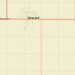 435th Avenue Howard SD 57349 Street Map