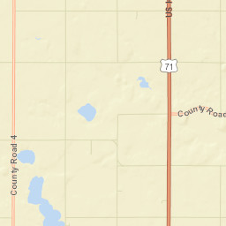 Cottonwood County Street Map