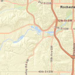 Rochester Street Map