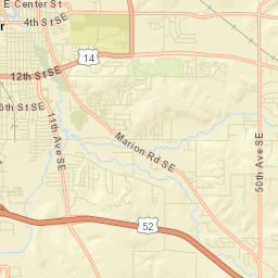 Olmsted County Street Map