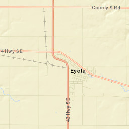 Eyota Street Map