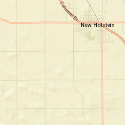 New Holstein Street Map